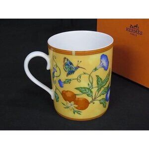 Hermes Siesta Mug Tableware Orange and Multi-Colored Bk6306